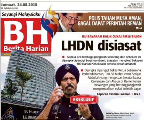 berita harian terkini hari ini